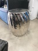 * Small Silver Round Table