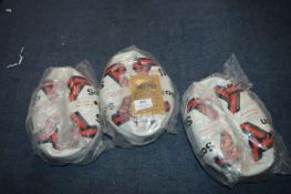 Three Samson Footballs