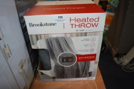*Brookstone Heated Throw 50