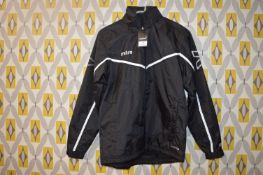 Mitre Primero Weatherproof Jacket in Black Size: L Youth