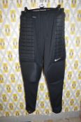 *Nike Dry Fit Men's Black Goalkeepers Trousers Size: L