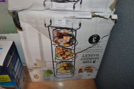 *Mesa Three Tier Market Basket Storage Unit