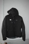 *Ladies Black Hooded Jacket Size 10