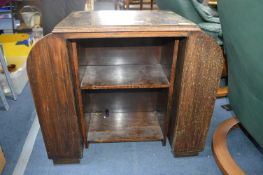 1930's Oak Bookshelf Unit