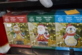 *LED Christmas Figurines