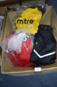 *Mixed Lot of Sports Clothing; Mitre Trousers, Football Shirts, Tops, etc.