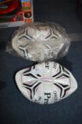 Two Premier All Weather Footballs