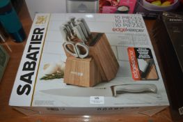 *Sabatier 10pc Kitchen Knife Set