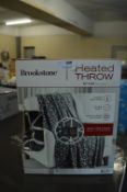 *Brookstone Heated Throw 50