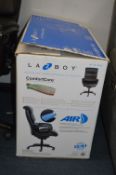 *La-Z-Boy Black Executive Swivel Chair (boxed - se
