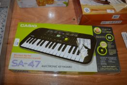 *Casio SA47 Electronic Keyboard