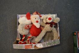 *Bone & Barkers Christmas Dog Toys 3pk