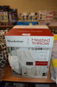 *Brookstone Heated Throw 50