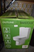 *Tavistock Outline Close Coupled Toilet and Seat