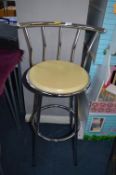 Chrome Barstool
