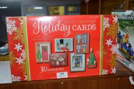 *30 Assorted Hand Crafted Christmas Cards