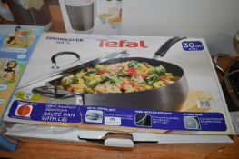 *Tefal Aluminium Saute Pan with Lid