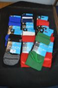 *7x Pair of Mitre Division and Mercury Size: S Football Socks