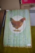 Farm Fresh Egg Sign