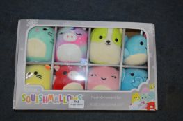 *Squishmallows 8pc Plush Ornament Set
