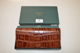 *Osprey Leather Croc Purse