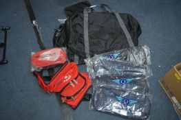 *3x Holdalls, 3x Medical Bum Bags, 4x Quadra Bum Bags