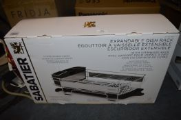 *Sabatier Expandable Dish Rack