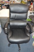 *La-Z-Boy Black Executive Swivel Chair
