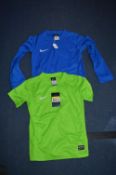 *2x Nike Dry Fit Boys Size: S Sports Tops