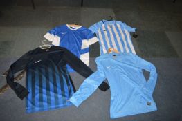 *4x Nike Dry Fit Football Tops