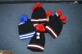 *8x Beachfield Bobble Hats