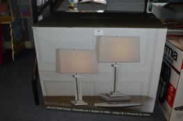 *Bridgeport Designs Table Lamps 2pk