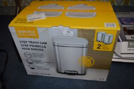 *Eco Living 6L Soft Close Bin 2pk