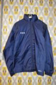 *Mitre Edge Navy Blue Rain Jacket Size: XS