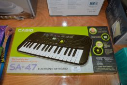 *Casio SA-47 Electronic Keyboard