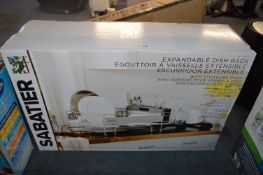 *Sabatier Expandable Dish Rack