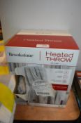 *Brookstone Heated Throw 50