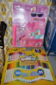 *Crayola Marker Madness Set plus Tinc Good Vibes P