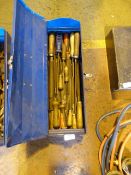 *Draper Toolbox Containing Assorted Engineers Files