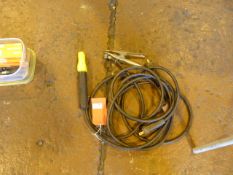 *Pair of Welding Tongs and Earth