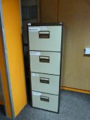 *Four Drawer Foolscap Filing Cabinet (coffee & cream)