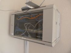 *Filing Cabinet Containing Network Switches