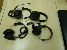 *Four Sets of Headphones