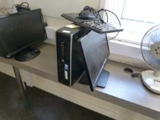 *HP Desktop Computer with Intel i5 Processor, Monitor, Keyboard and Mouse