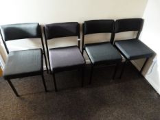 *Four Stackable Reception Chairs