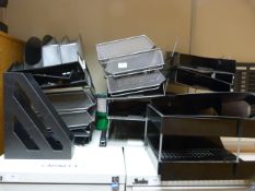 *Assorted Filing Trays