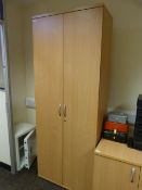 *Stationery Cabinet in Light Beech Finish