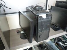 *Coolermaster Desktop PC with Monitor, Keyboard and Mouse