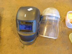 *Welding Screen and a Face Shield
