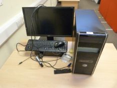 *Coolermaster Desktop PC with Acer Monitor, Keyboard and Mouse